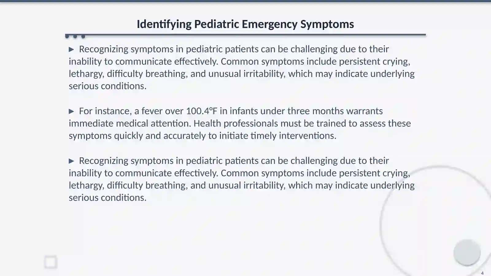 Emergency Management in Pediatric Care: A First Aid Manual 4