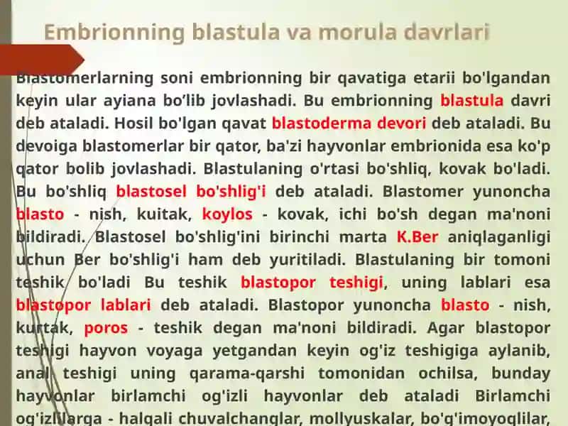 EMBRIONAL VARAQLAR 4
