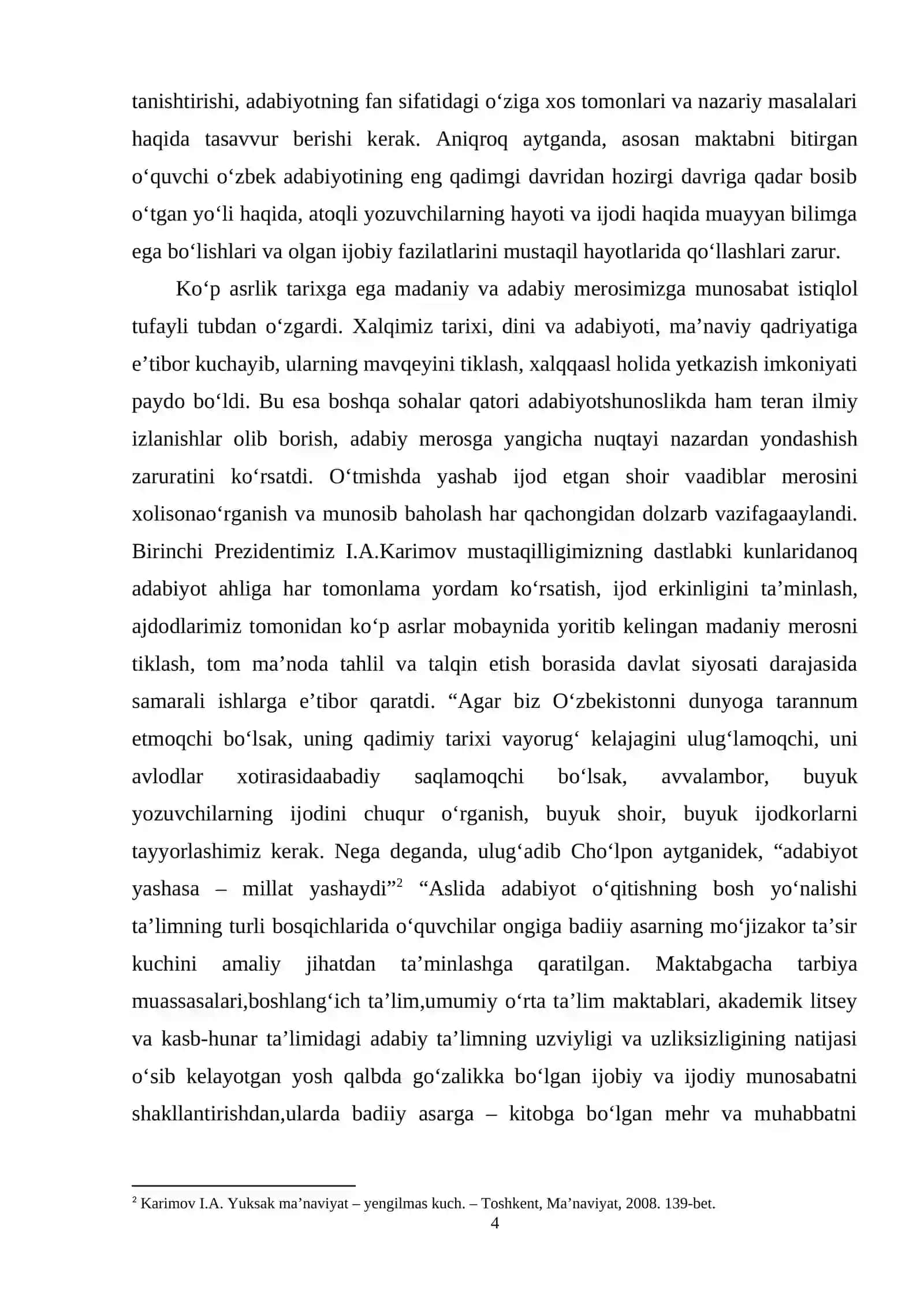 Maktab Adabiyot Kursi 4