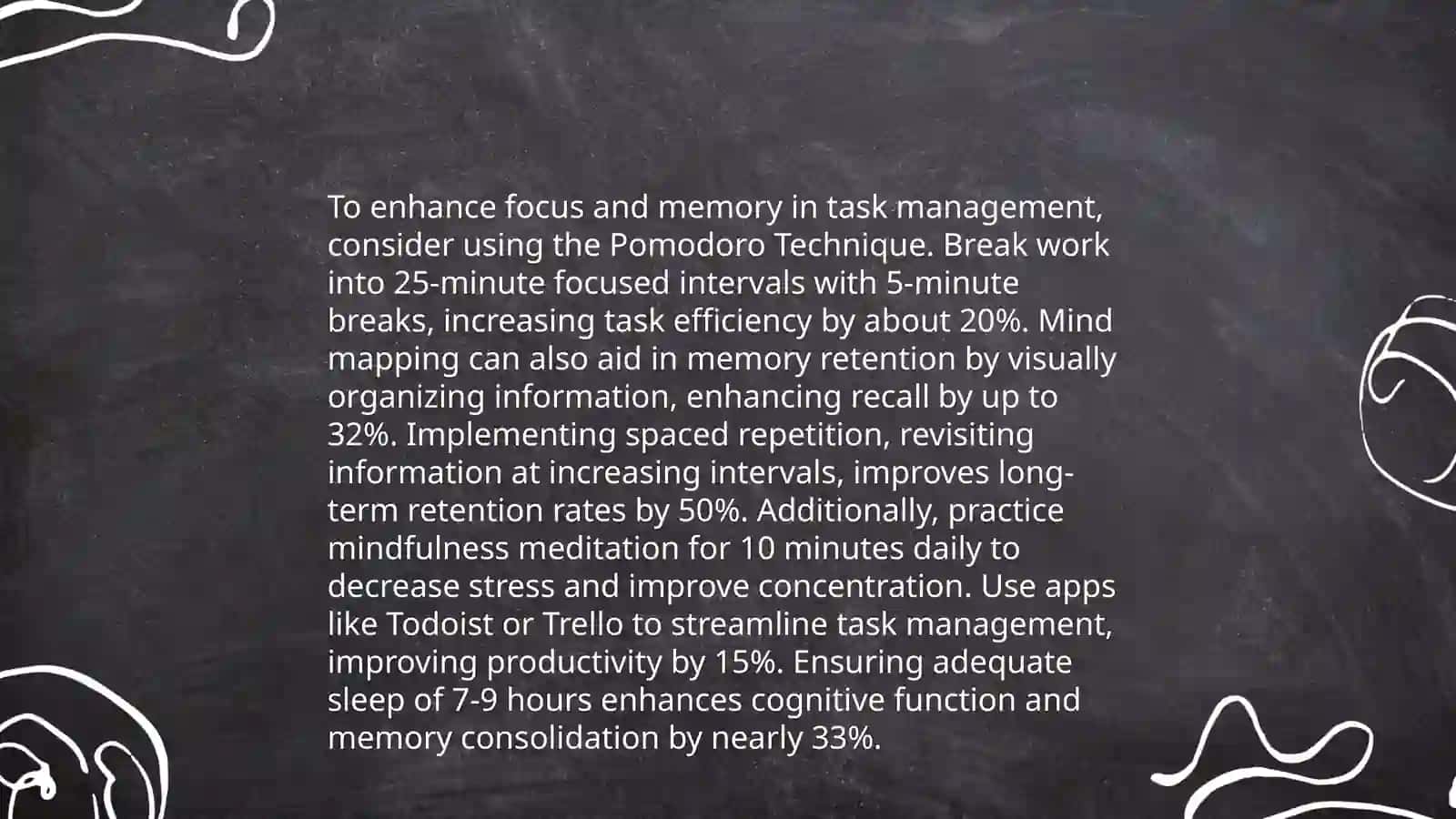 Task management skills improving memory 4