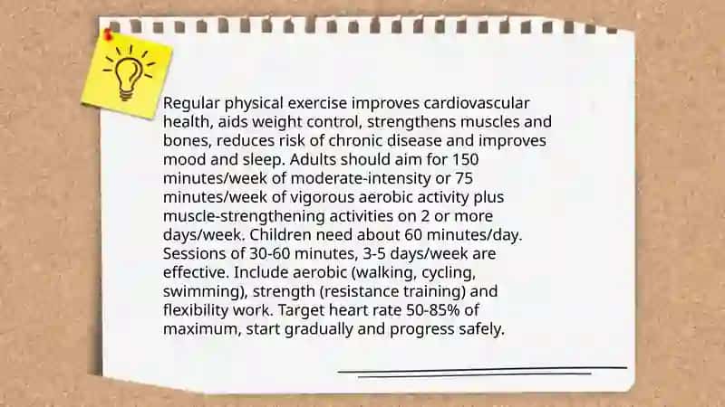 Keeping healthy 4