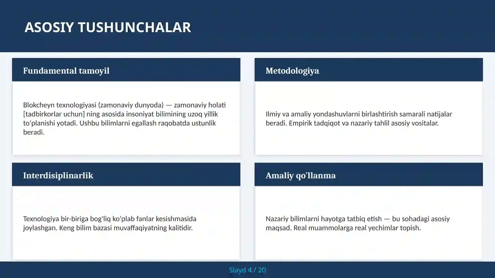 Blokcheyn texnologiyasi (zamonaviy dunyoda) — zamonaviy holati [tadbirkorlar uchun] 4