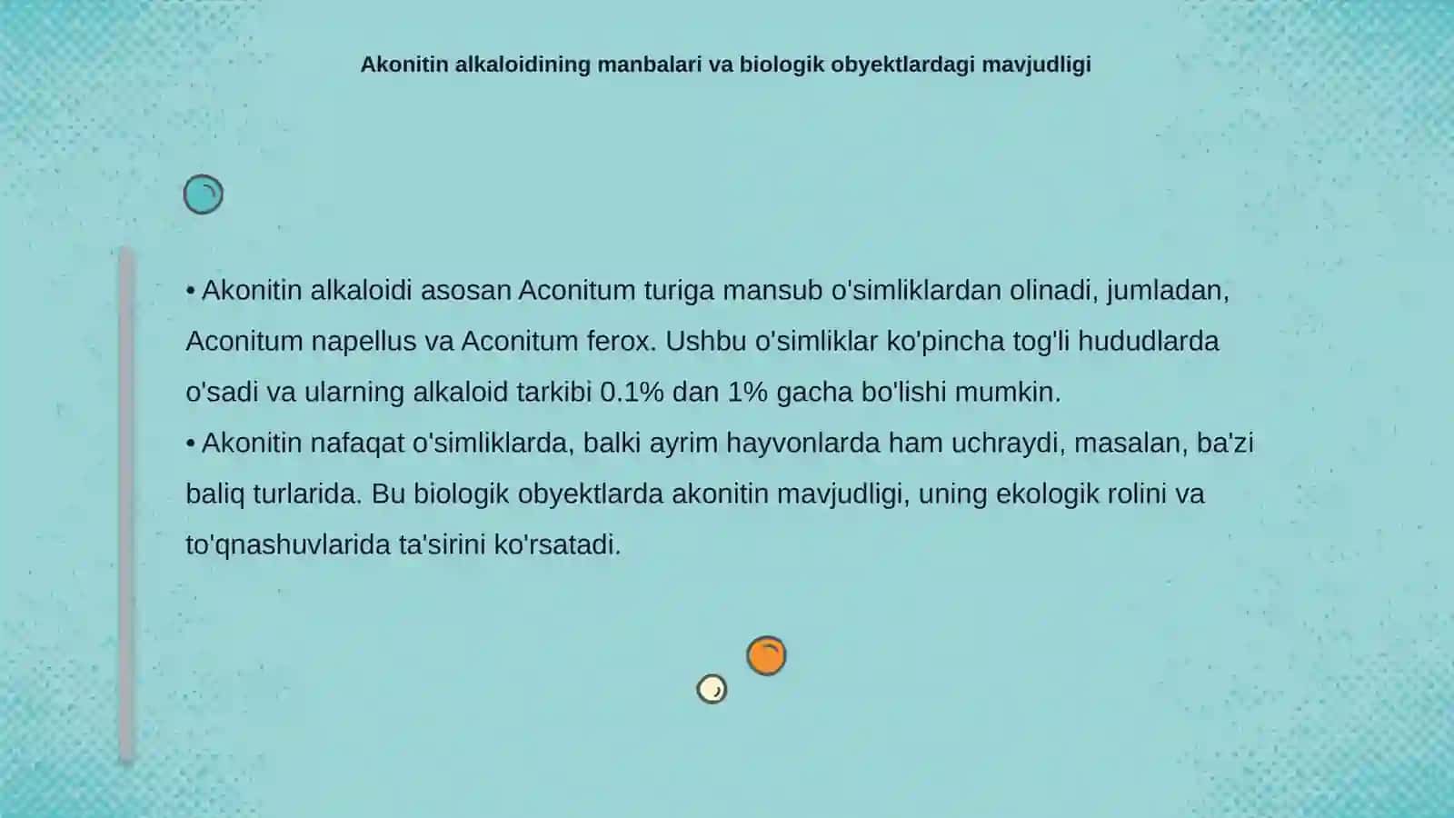 Akonitin alkaloidi 4