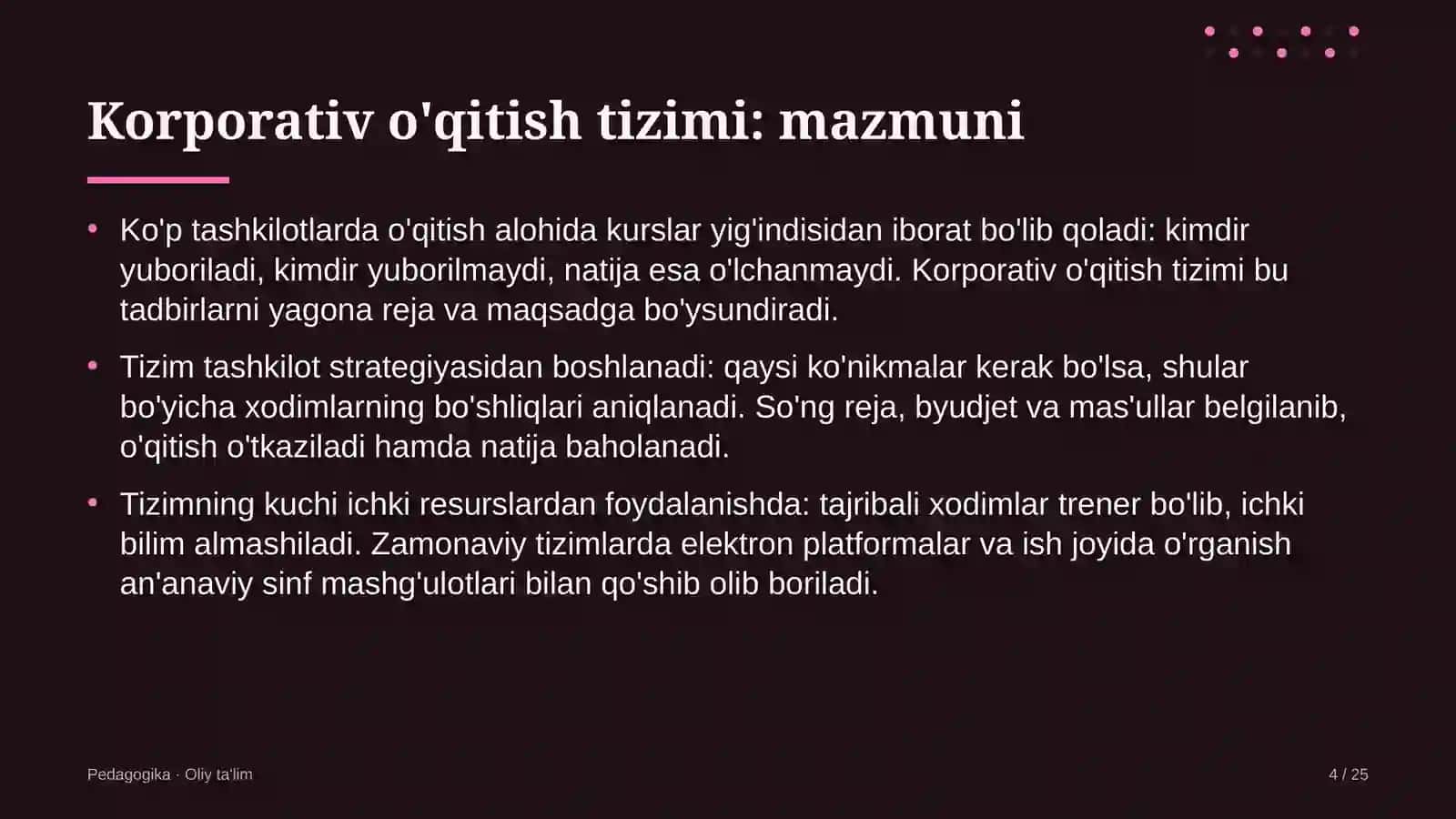 diagnostika markazlarida korporativ o'qitish tizimi 9460 4