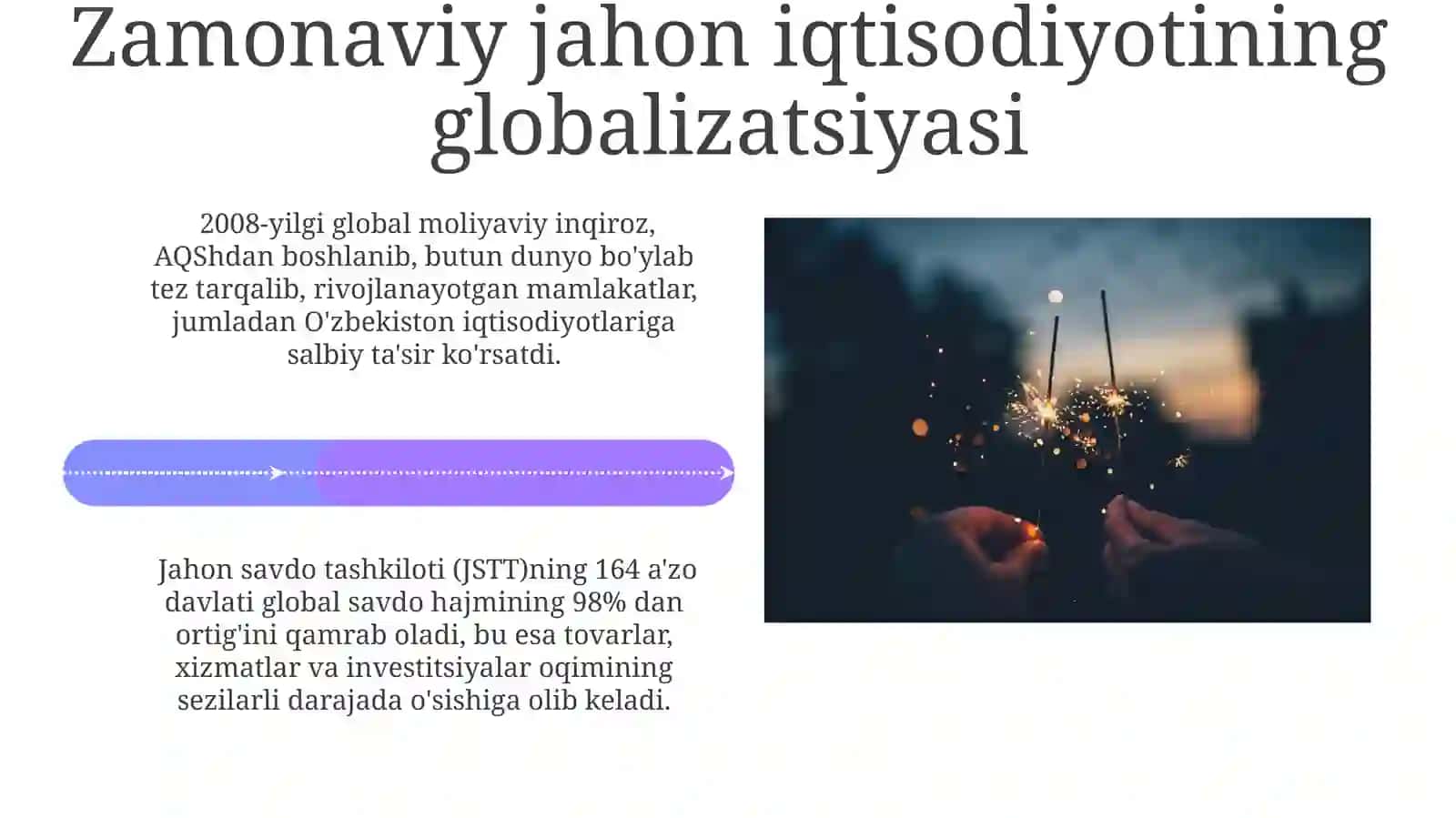Zamonaviy jahon iqtisodiyotining globalizatsiyasi 4