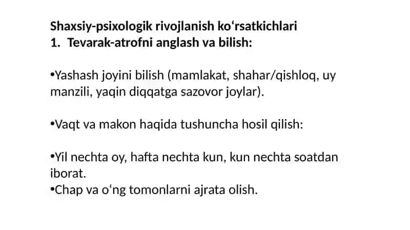 Inklyuziv ta’limda maktabgacha yoshdagi bolalarning rivojlantirish omillari 4