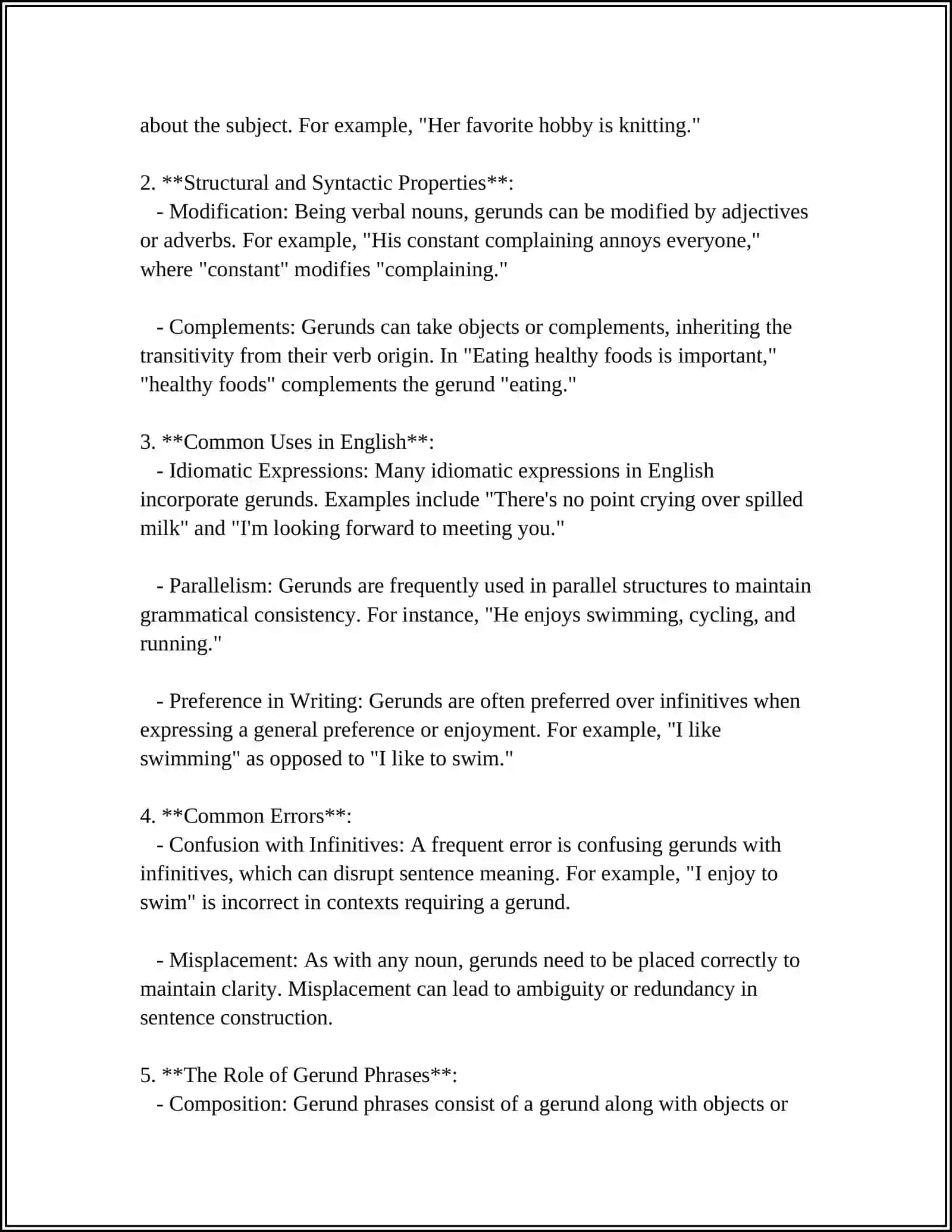 GERUND 4