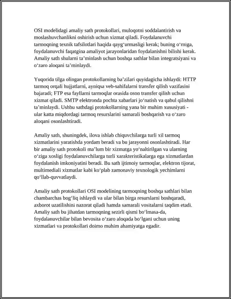 AMALIY SATH PROTOKOLLARI 4