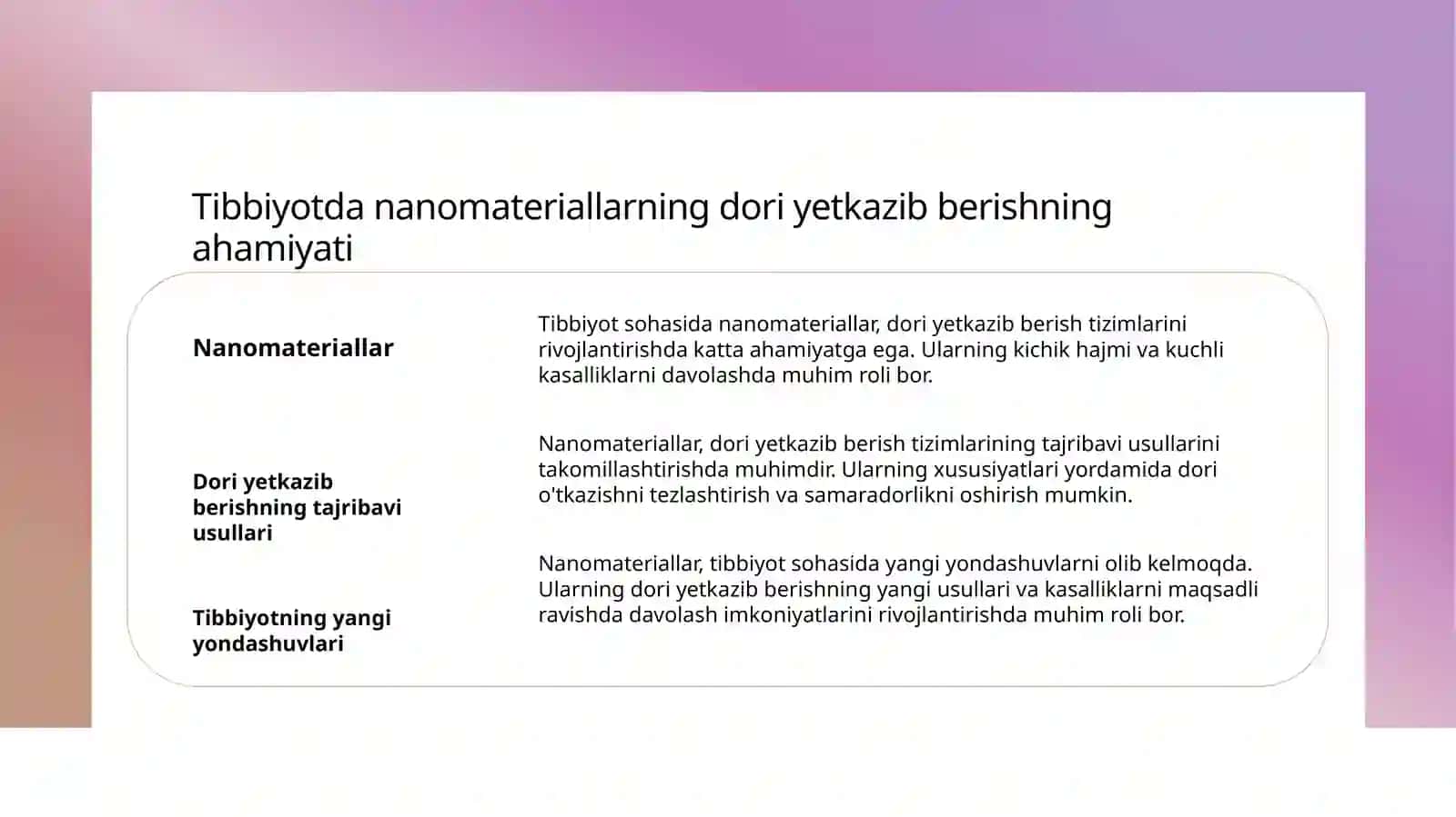 Tibbiyotda nanotexnologiya 4