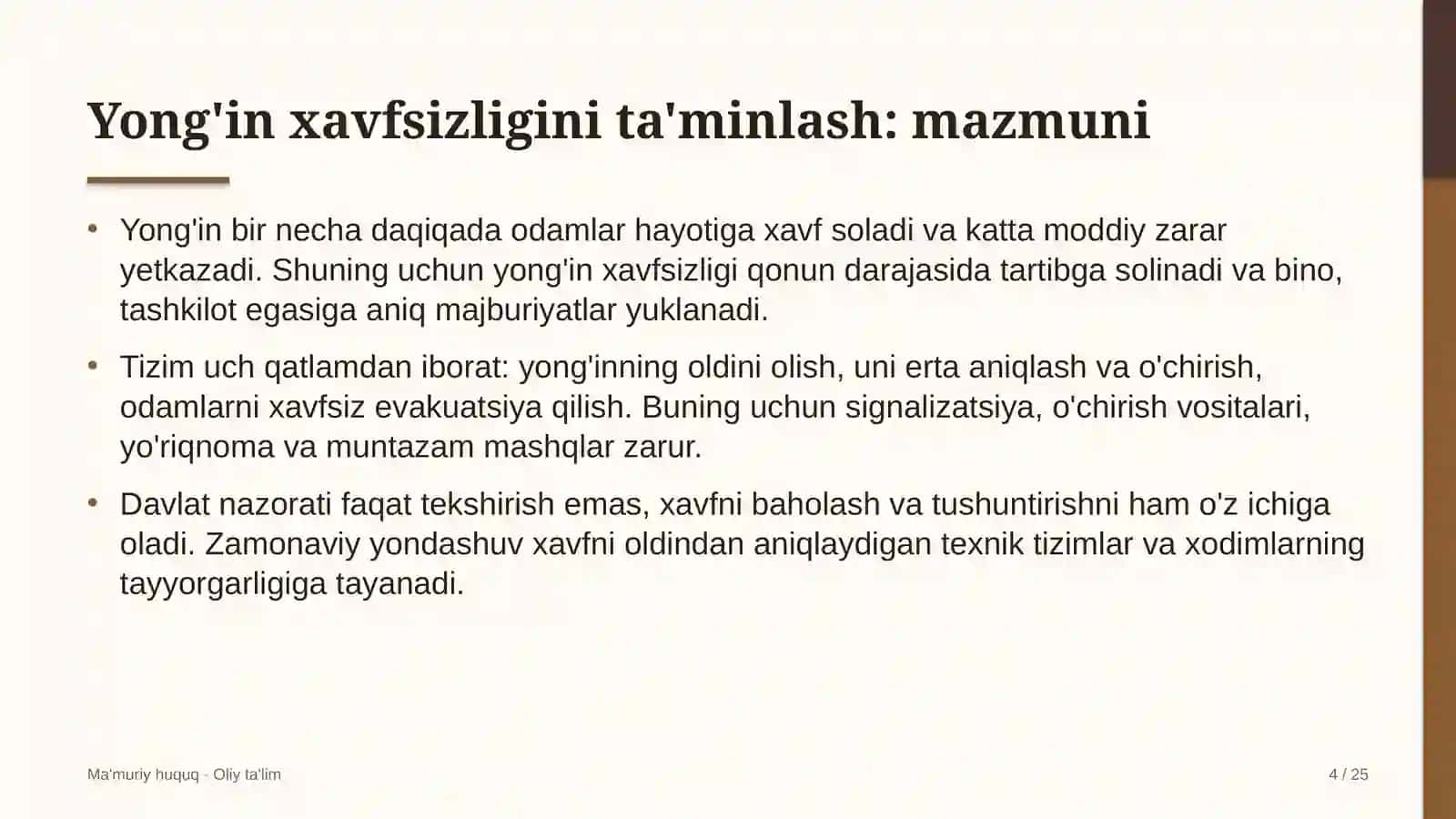 Agroturizmda yong'in xavfsizligini ta'minlash 4