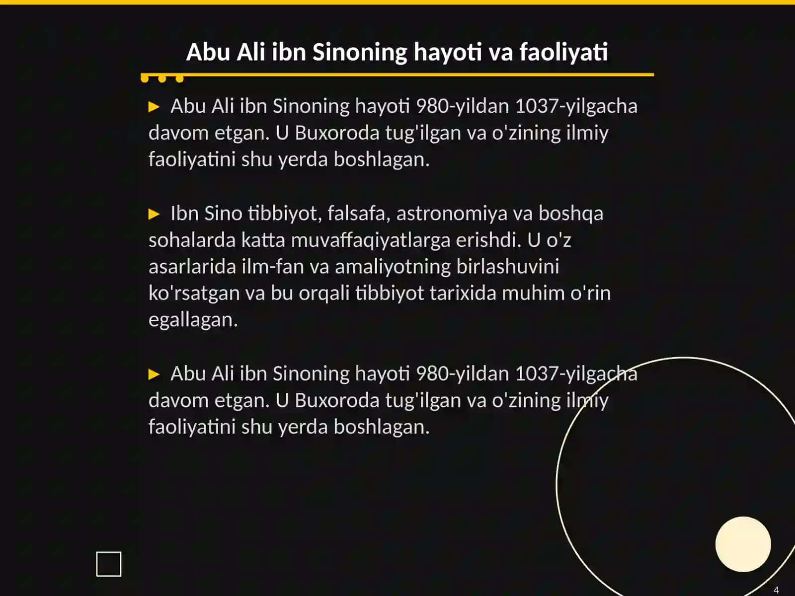 Tibbiyot va uning oʻziga xos tomonlari 4