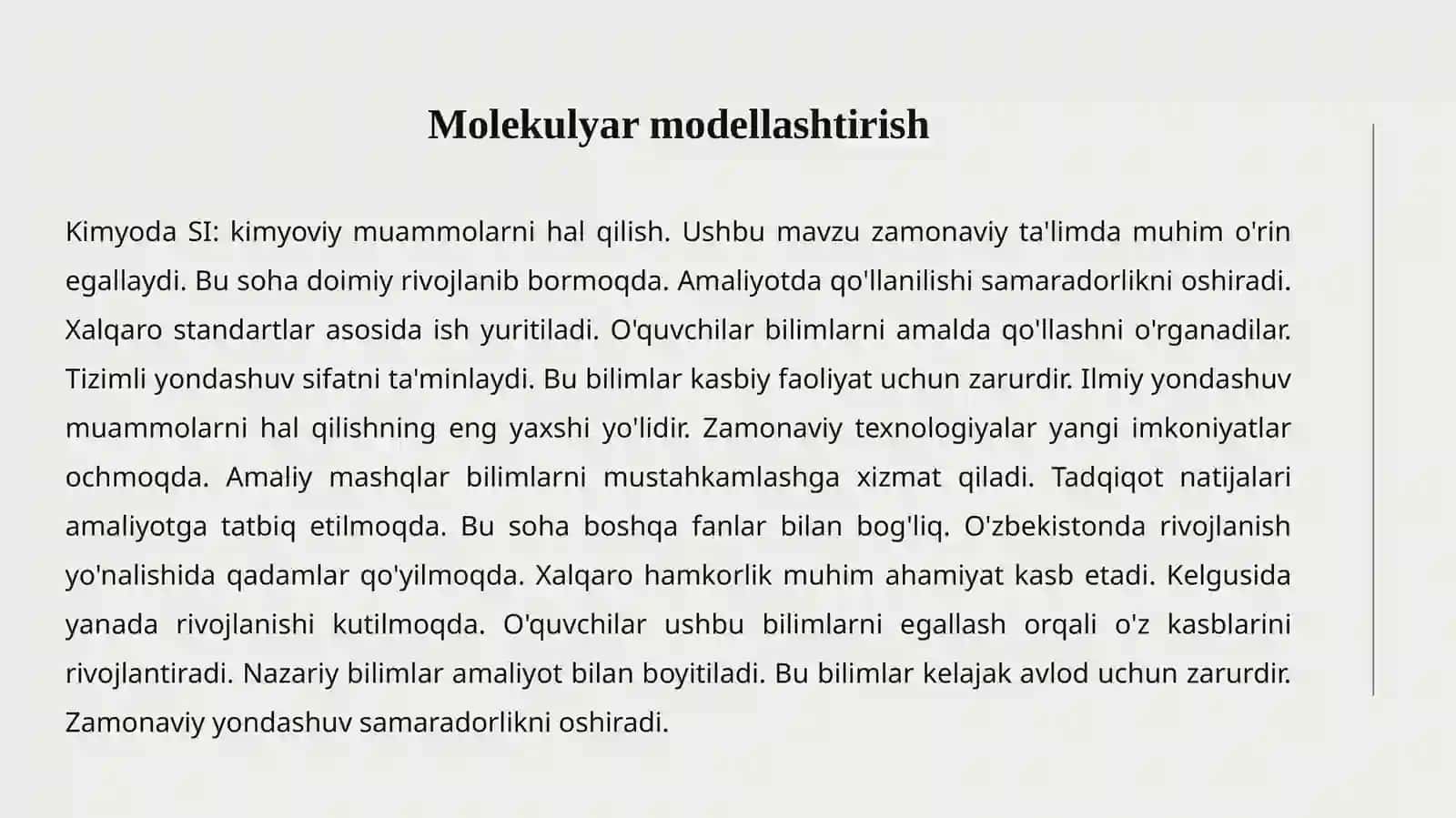 Sun'iy intellekt va kimyo 4