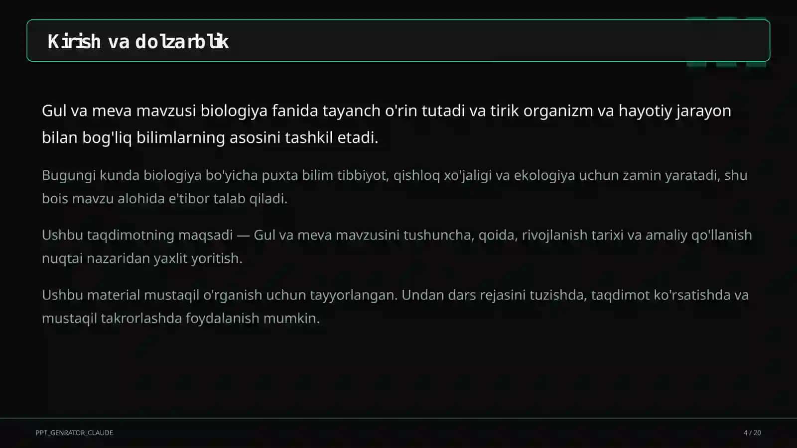 Gul va meva (5-sinf) 4