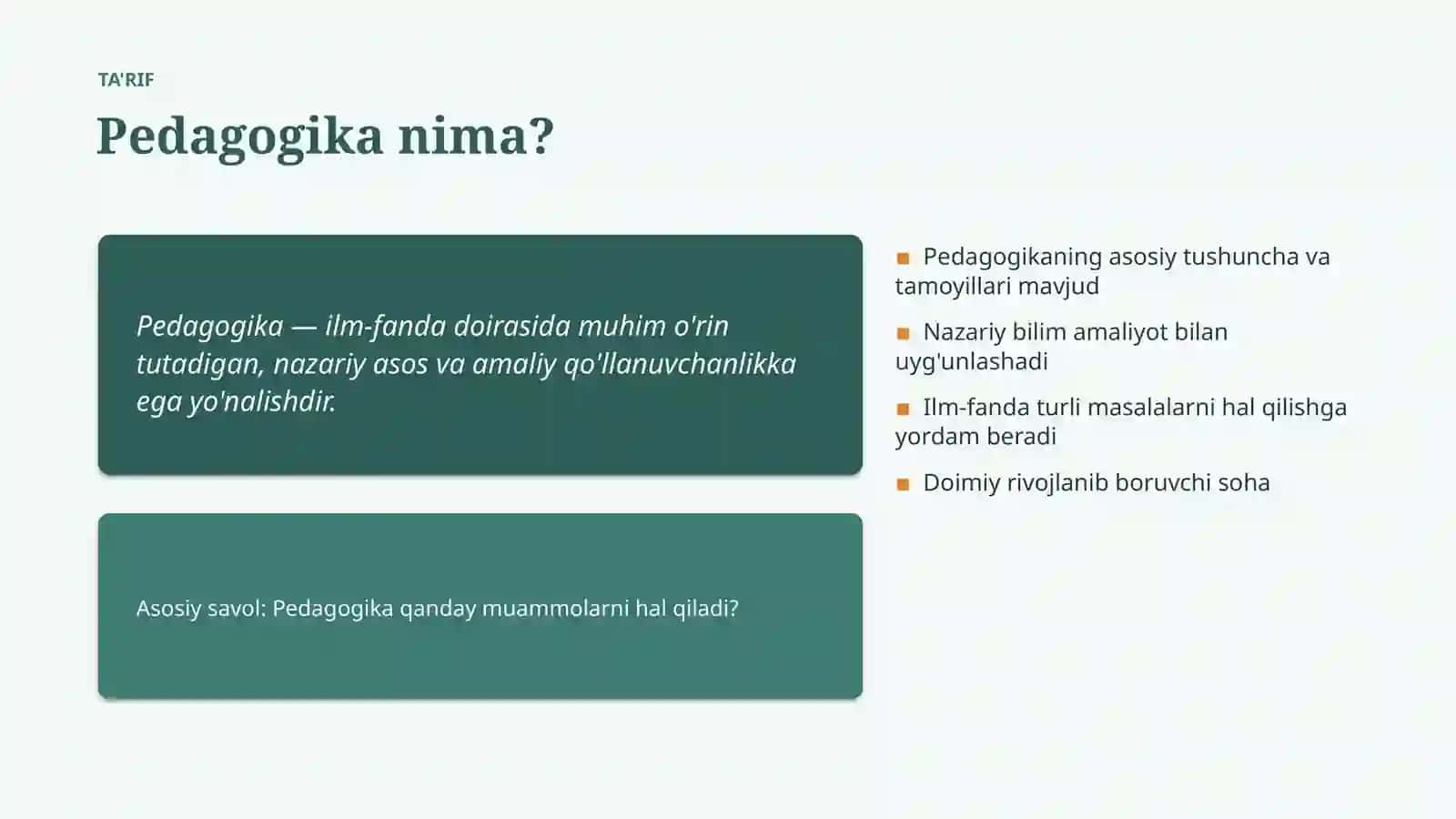 Pedagogika 4