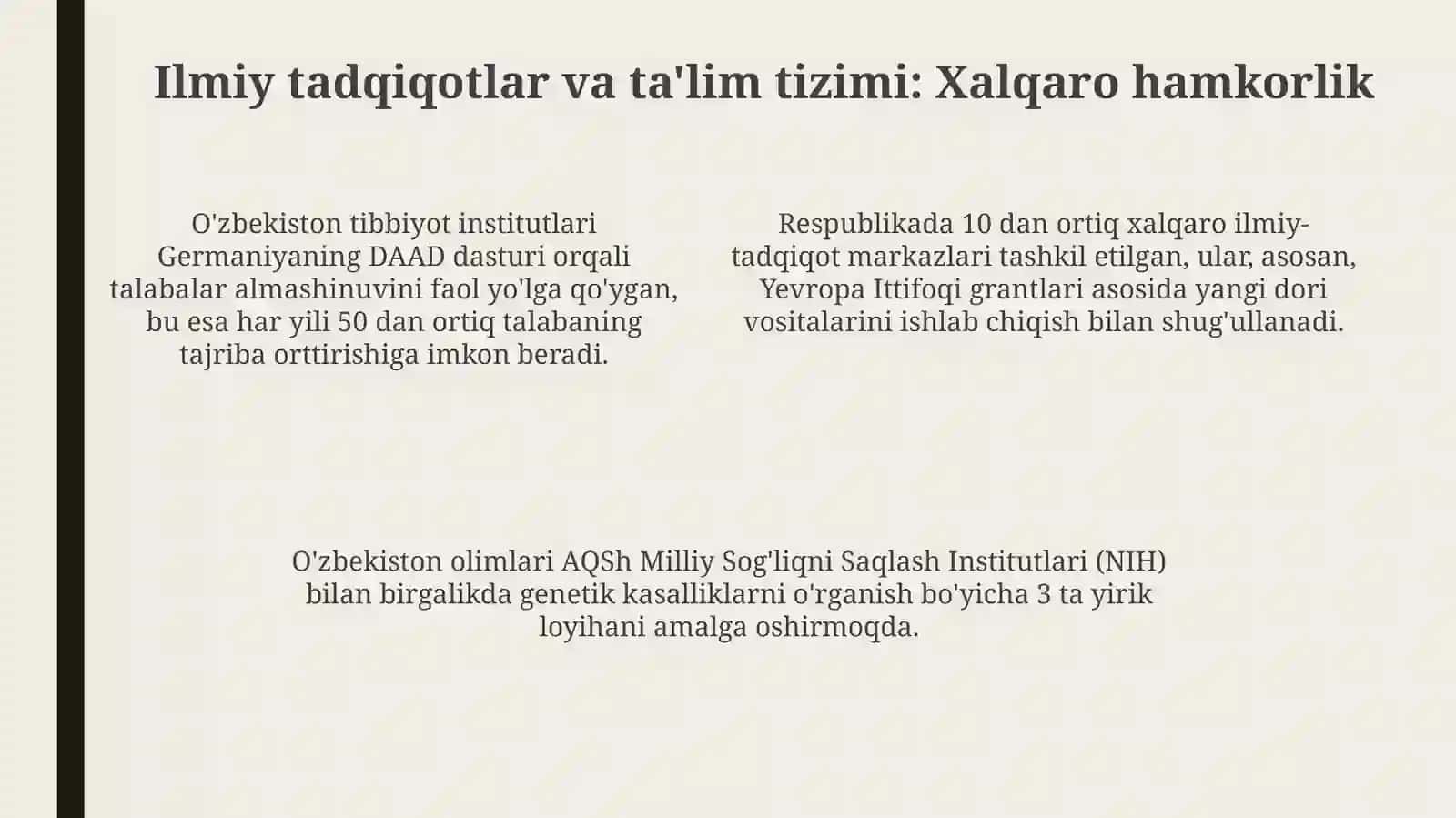 O'zbektibbiyotolimlarihaqidadunyofikri 4