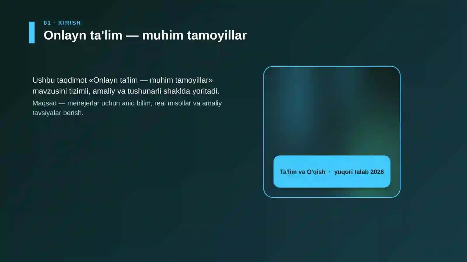 Onlayn ta'lim — muhim tamoyillar 4