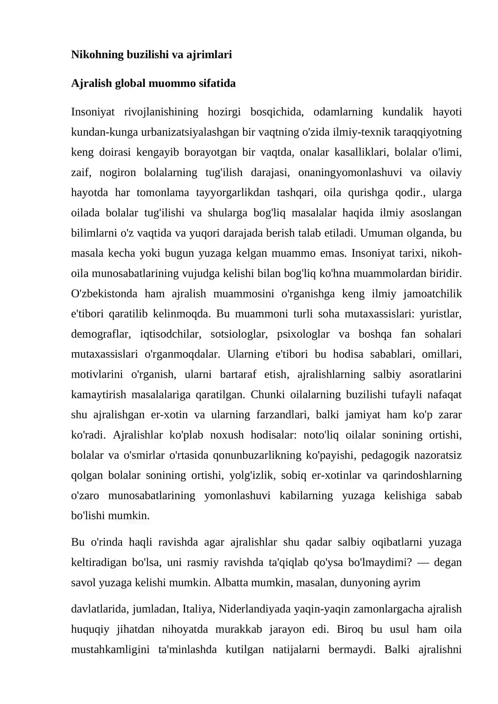 AJRALISH SOTSIAL MUOMMO SIFATIDA 4