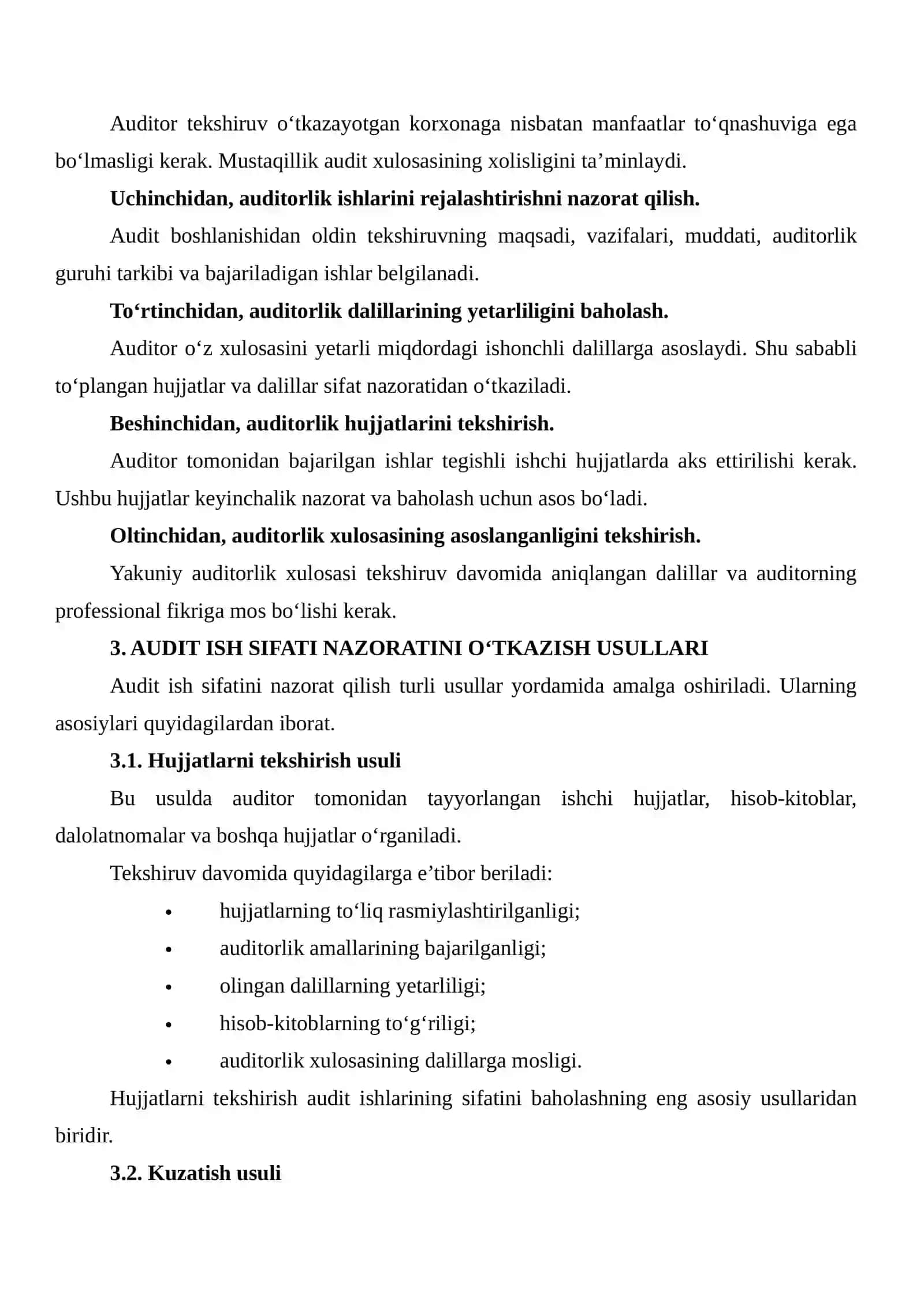 Audit ish sifati nazorati 4