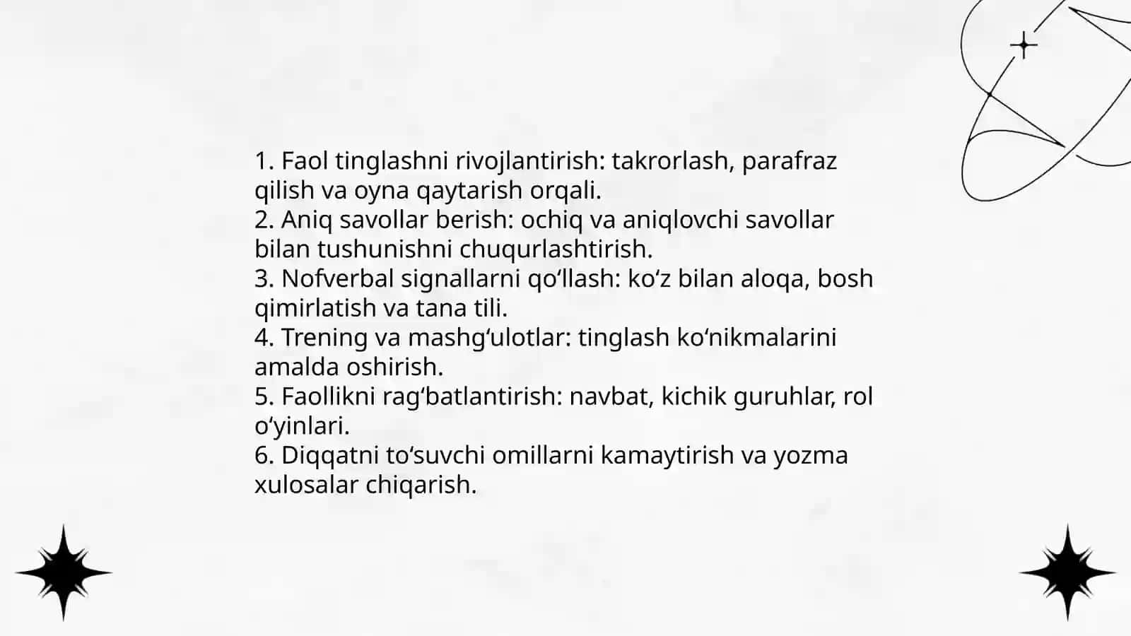 Muloqotda muammolarni tahlil qilish va ularni yechish usullari 4