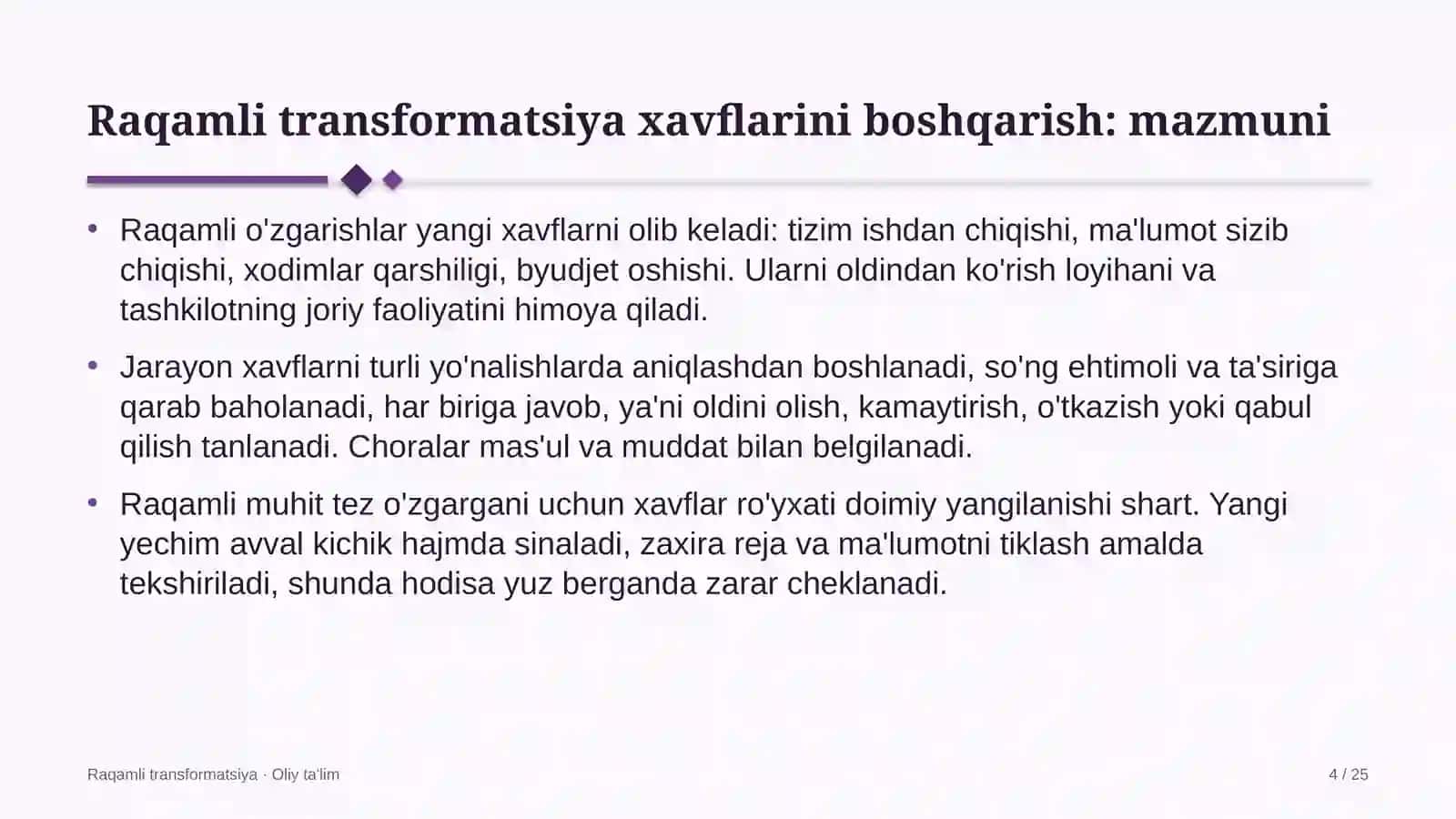 Auditorlik tashkilotlarida raqamli transformatsiya xavflarini boshqarish 4