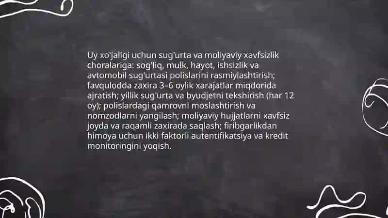 Xavfsizlik texnikasi asoslari va umumiy qoidalar 4
