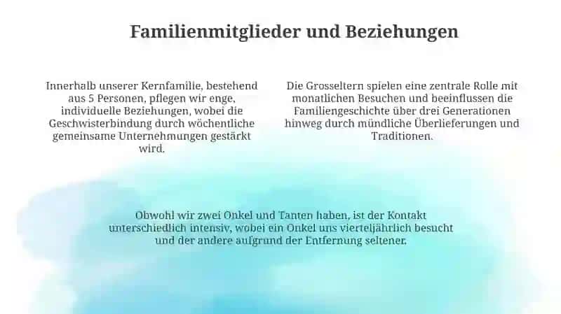 Unsere Familiengeschichte und Werte 4