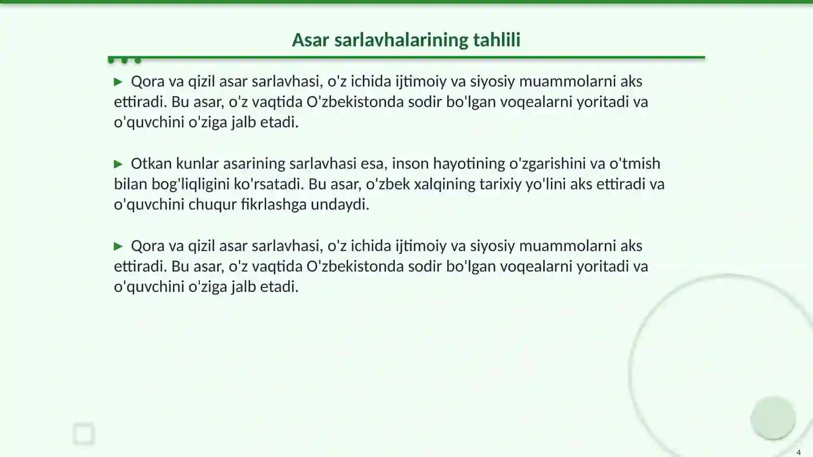 Mualliflarning qisqacha ijodiy biografiyasi 4