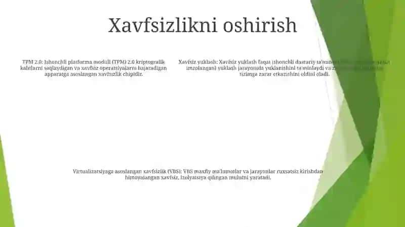 Windows 11 Tizimli Dasturi 4