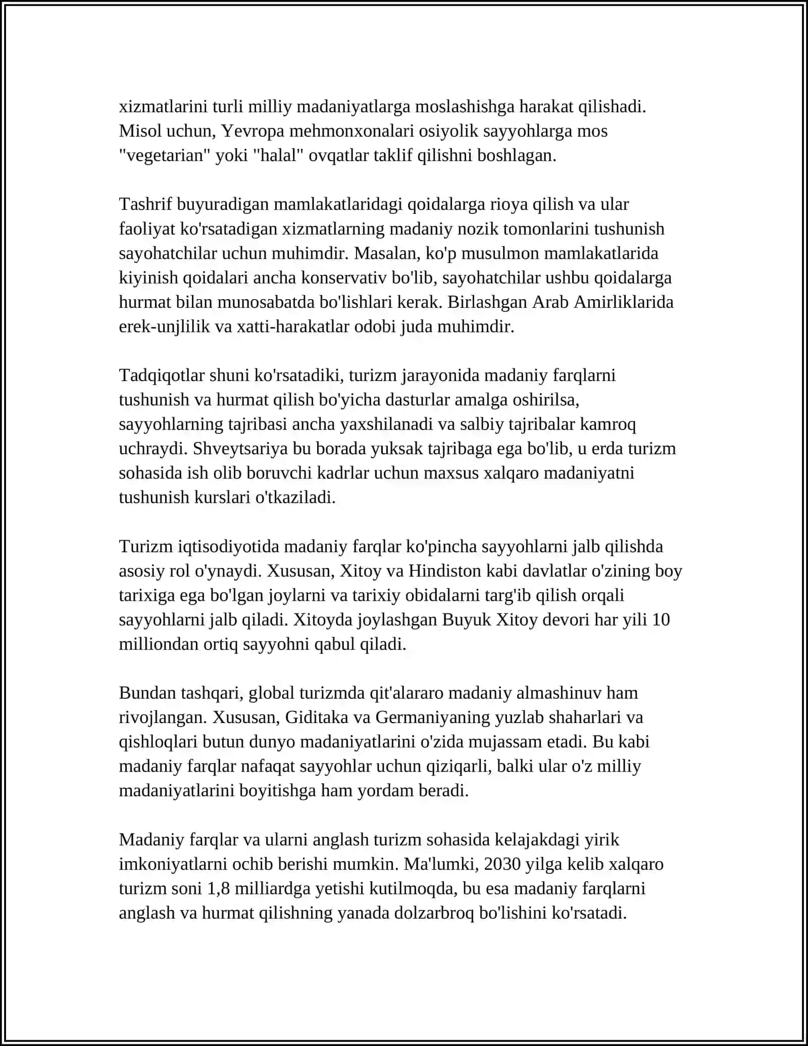 SAYOHATCHILAR DUNYOSINI TASVIRLASH 4