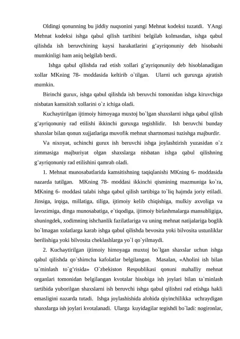 Ishga qabul bosqichlari 4