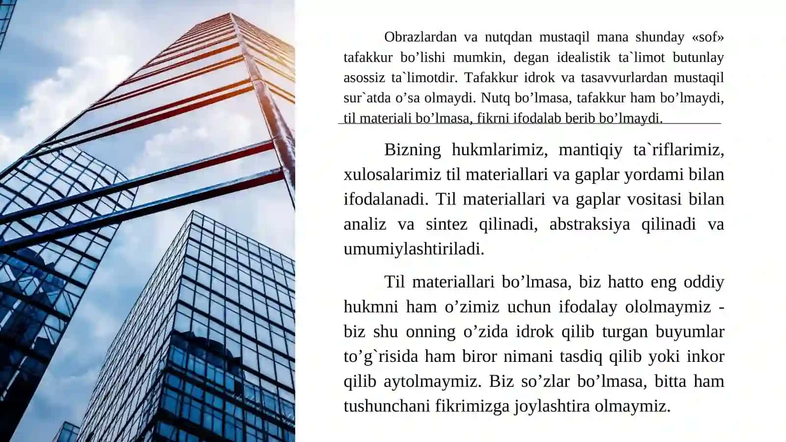 TAFAKKUR VA NUTQ HAQIDA UMUMIY TUSHUNCHA VA ULARNING BOĜLIQLIGI 4
