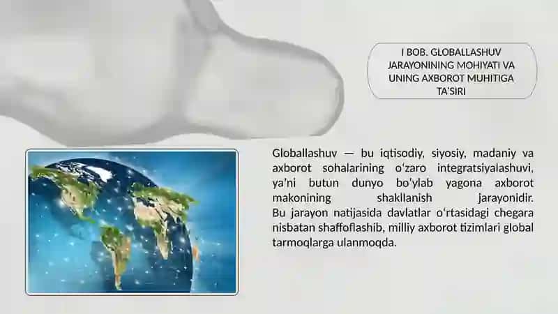 Globallashuvda axboriymadaniyat zarurati 4