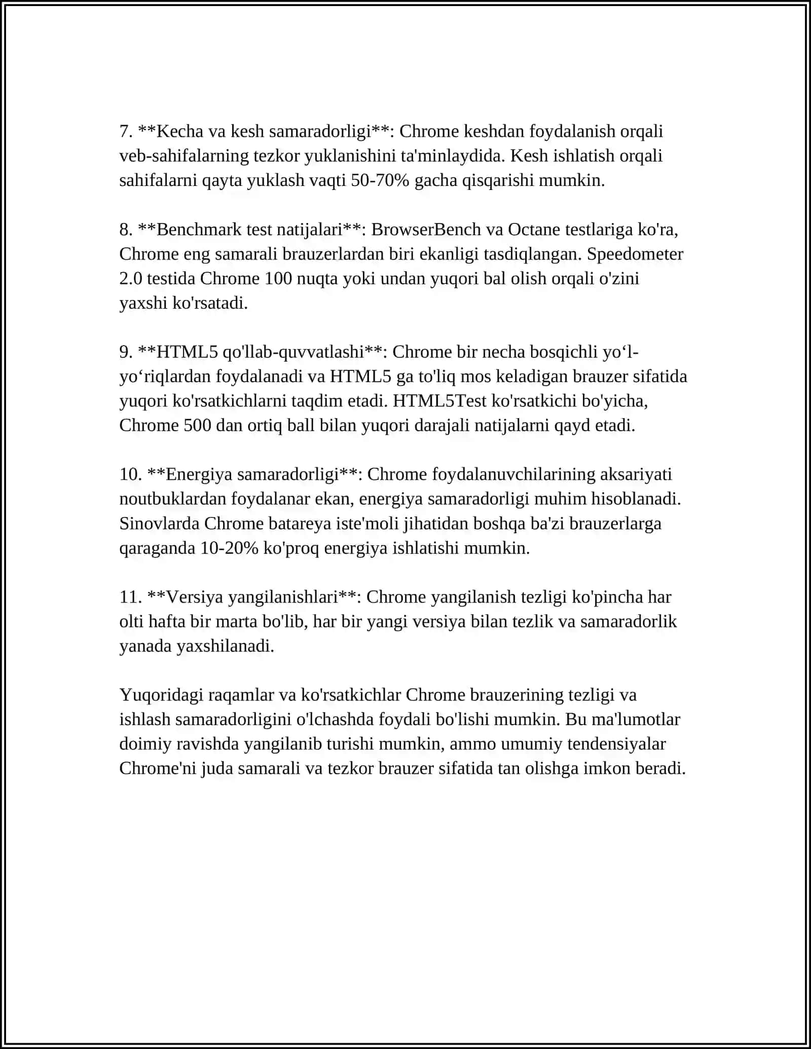CHROME DASTURI IMKONIYATLARI 4