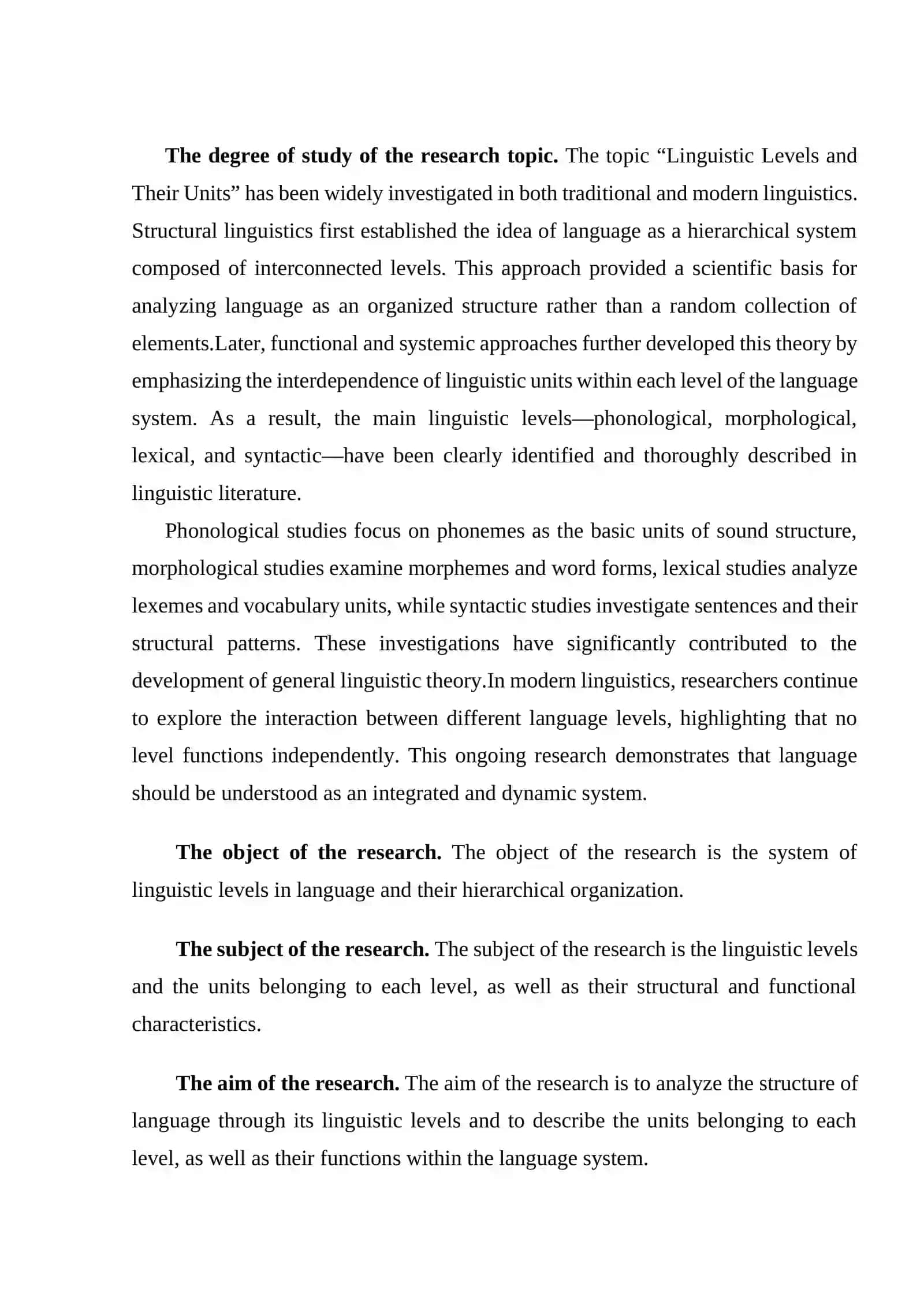 THEORETICAL COURSE OF THE ENGLISH LANGUAGE 4