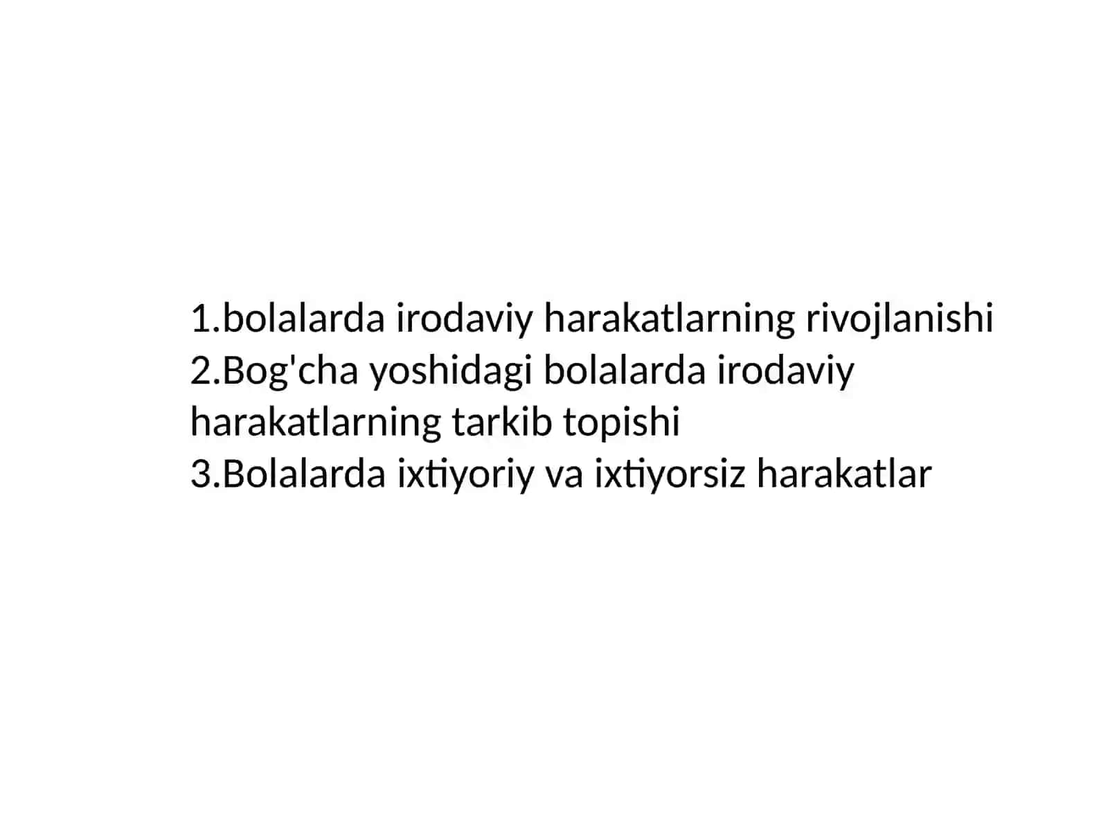 Bolalar Da'irotaviy Harakatlar 4