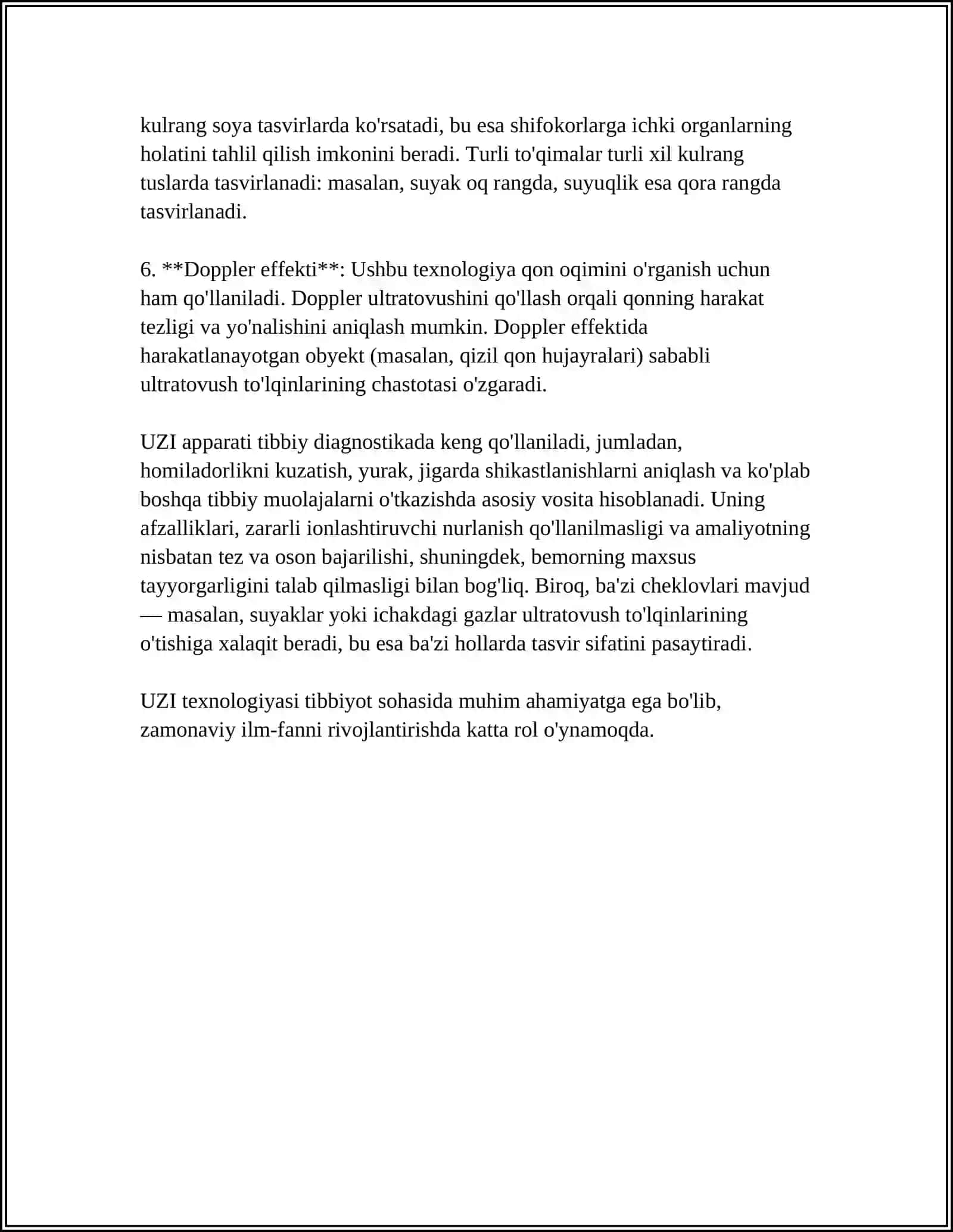 UZI Aparati va uning Funksiyalari 4