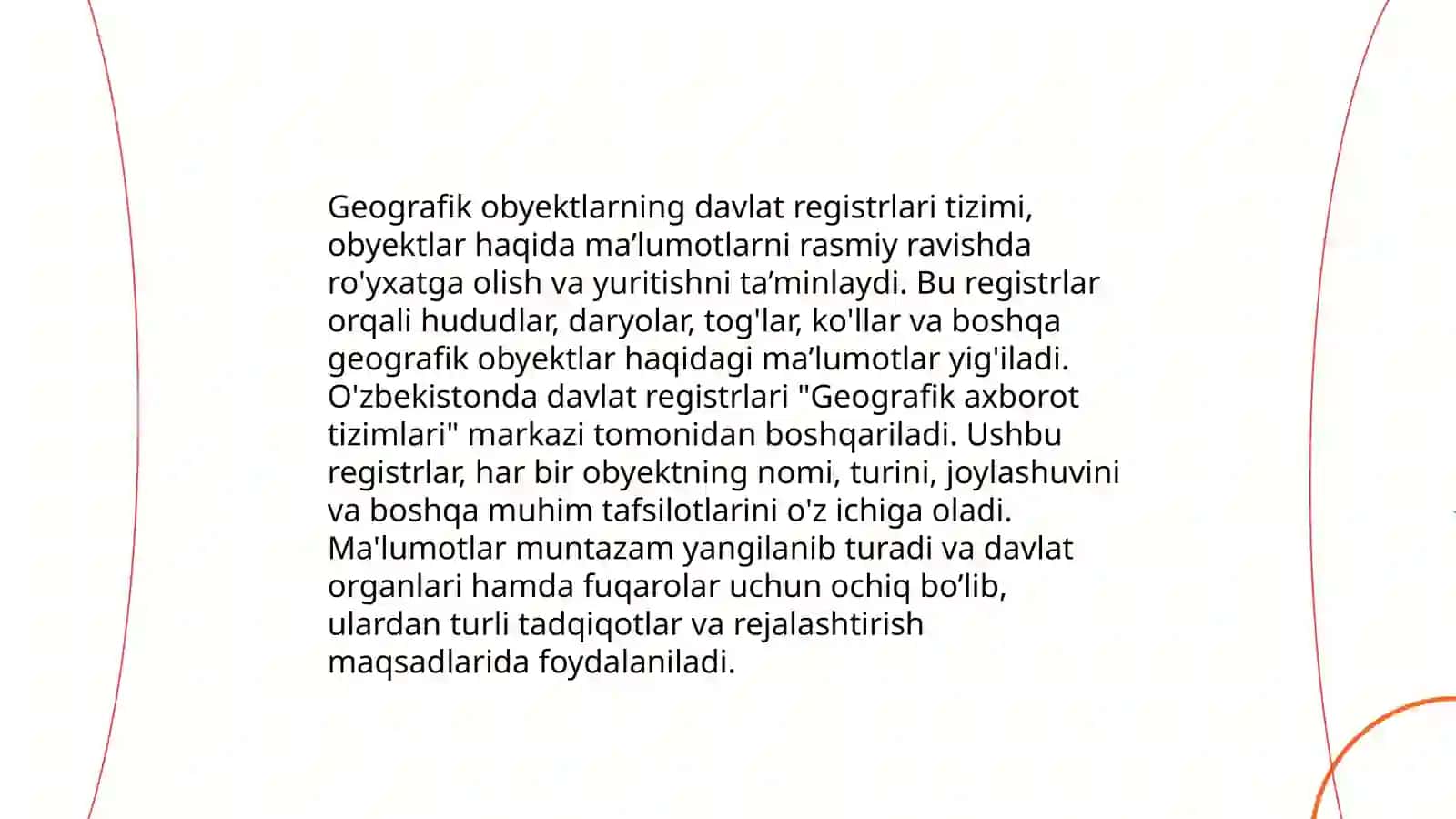 Geografik obyektlarningnomlashga oid huquqiy meyoriy hujjatlar va ularni amalyotga qoʻllash 4