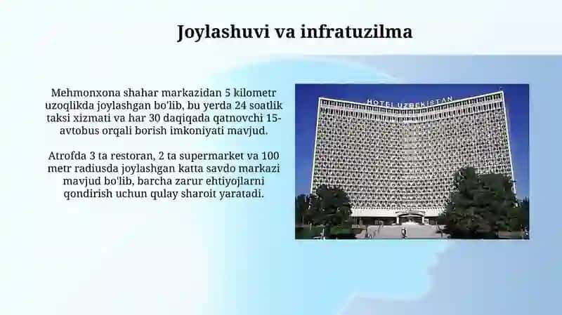 O'zbekiston mehmonxonasi 4