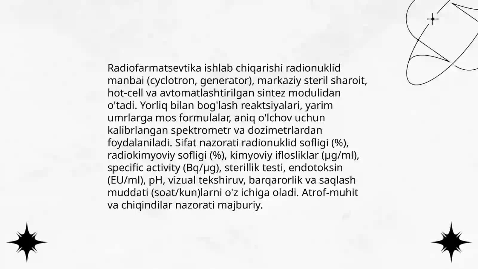 Yadro kimyosining tibbiyotdagi õrni 4