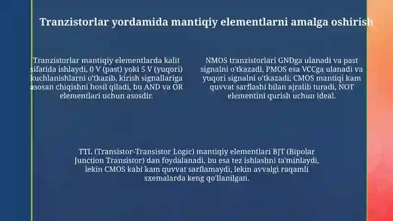 Mantiqiy elementlar 4