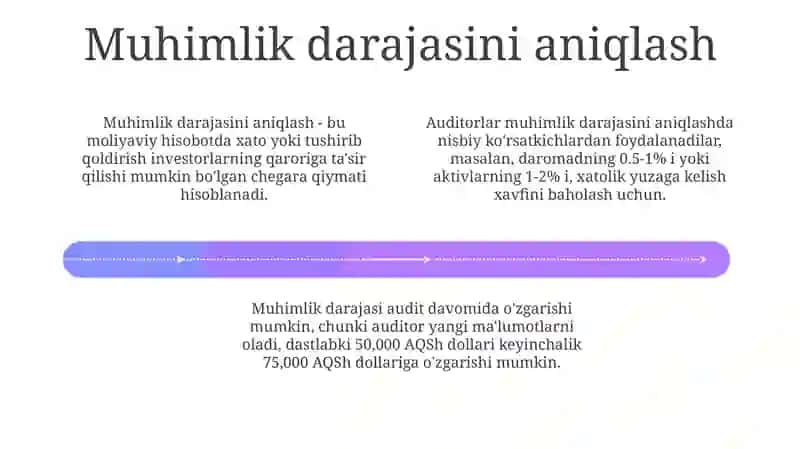 Auditorlik tekshiruvinin yakuniy bosqichi 4