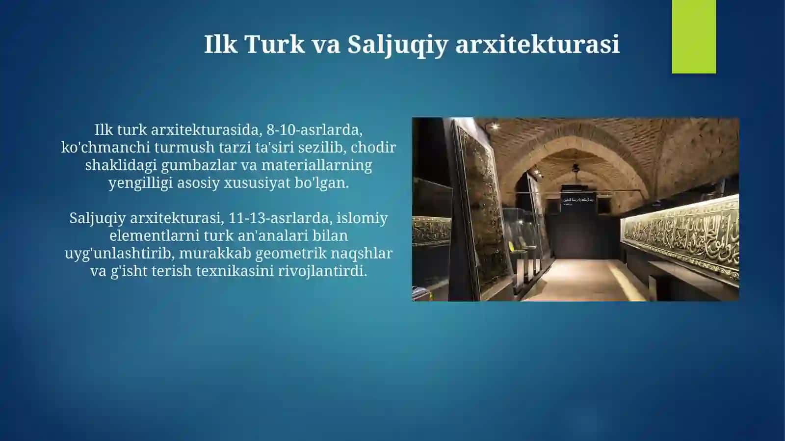 Turkiya san’ati va memorchiligi 4