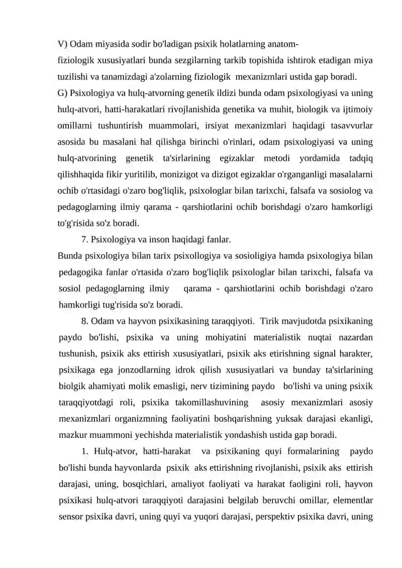 Hozirgi zamon psixologiyasida testning dolzarb muammolari 4