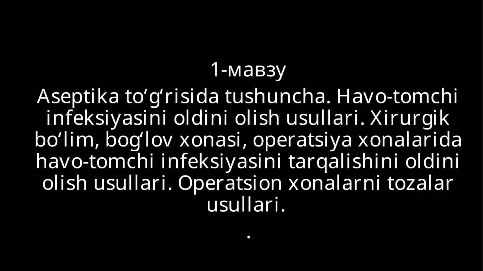 Tibbiy Klinik Fanlar Kafedrasi 4