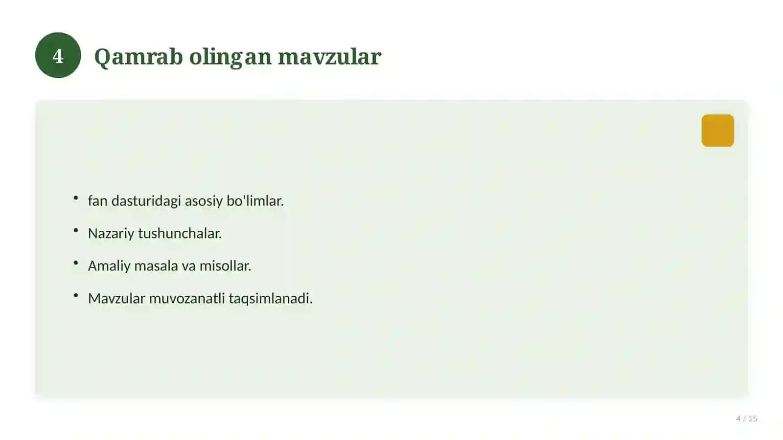 Gost yakuniy davlat imtihoni javoblari 2026 4