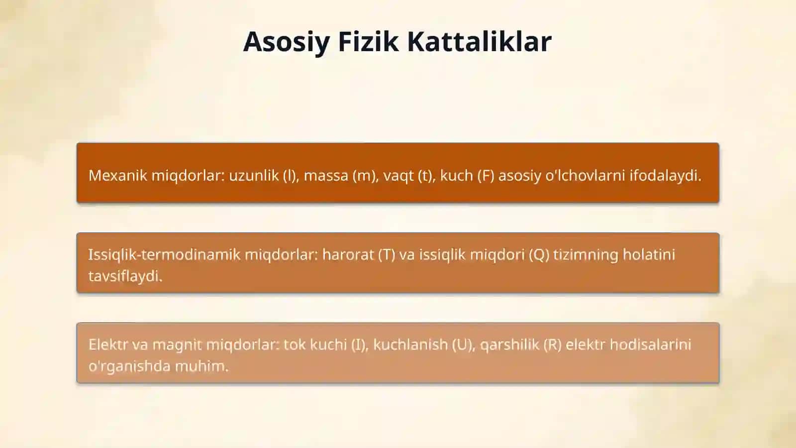 Fizik kattaliklar va ularning birliklari xatoliklar nazariyasi 4