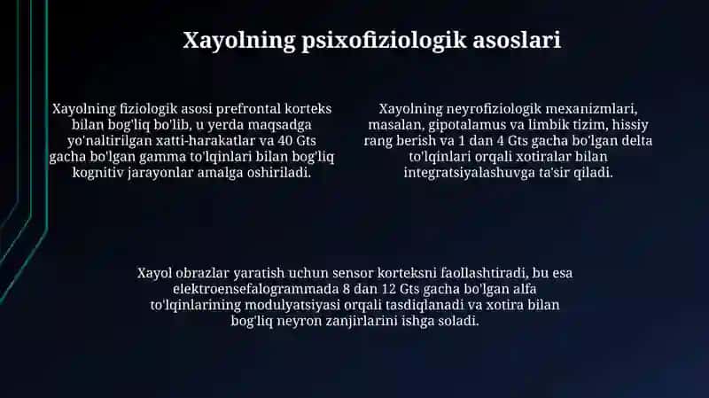 Xulq-atvorning psixofiziologik asosi 4