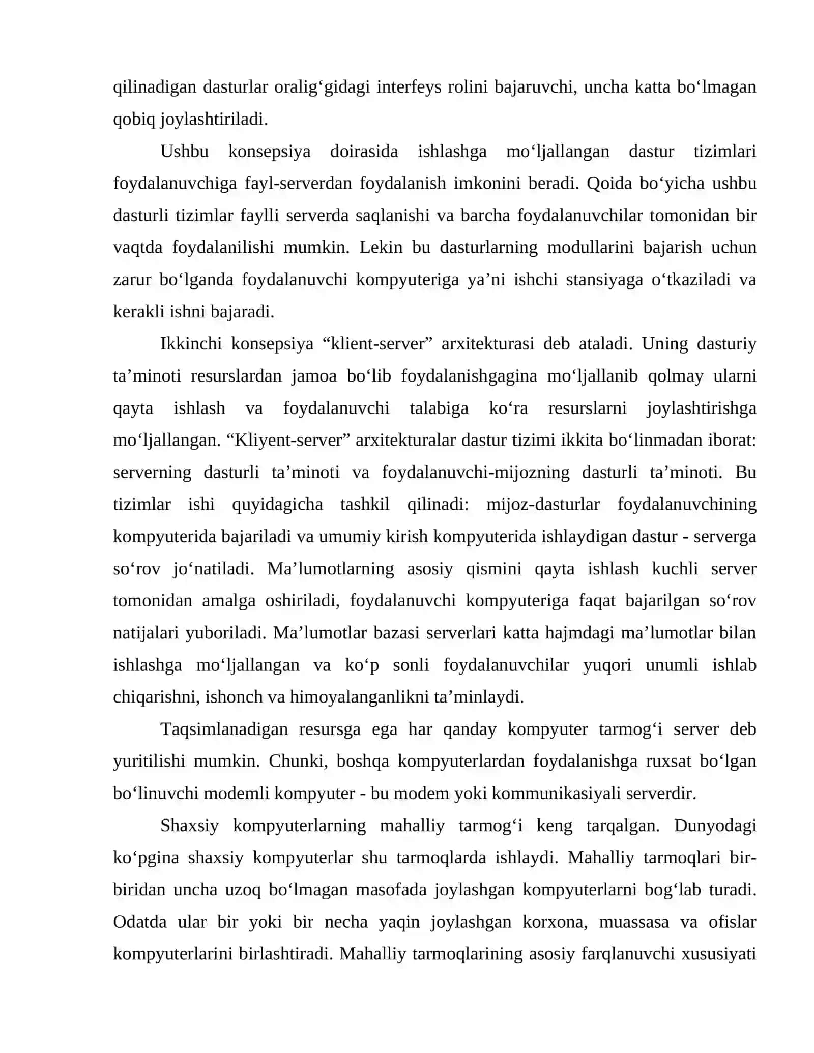 Kompyuter tarmoqlari 4