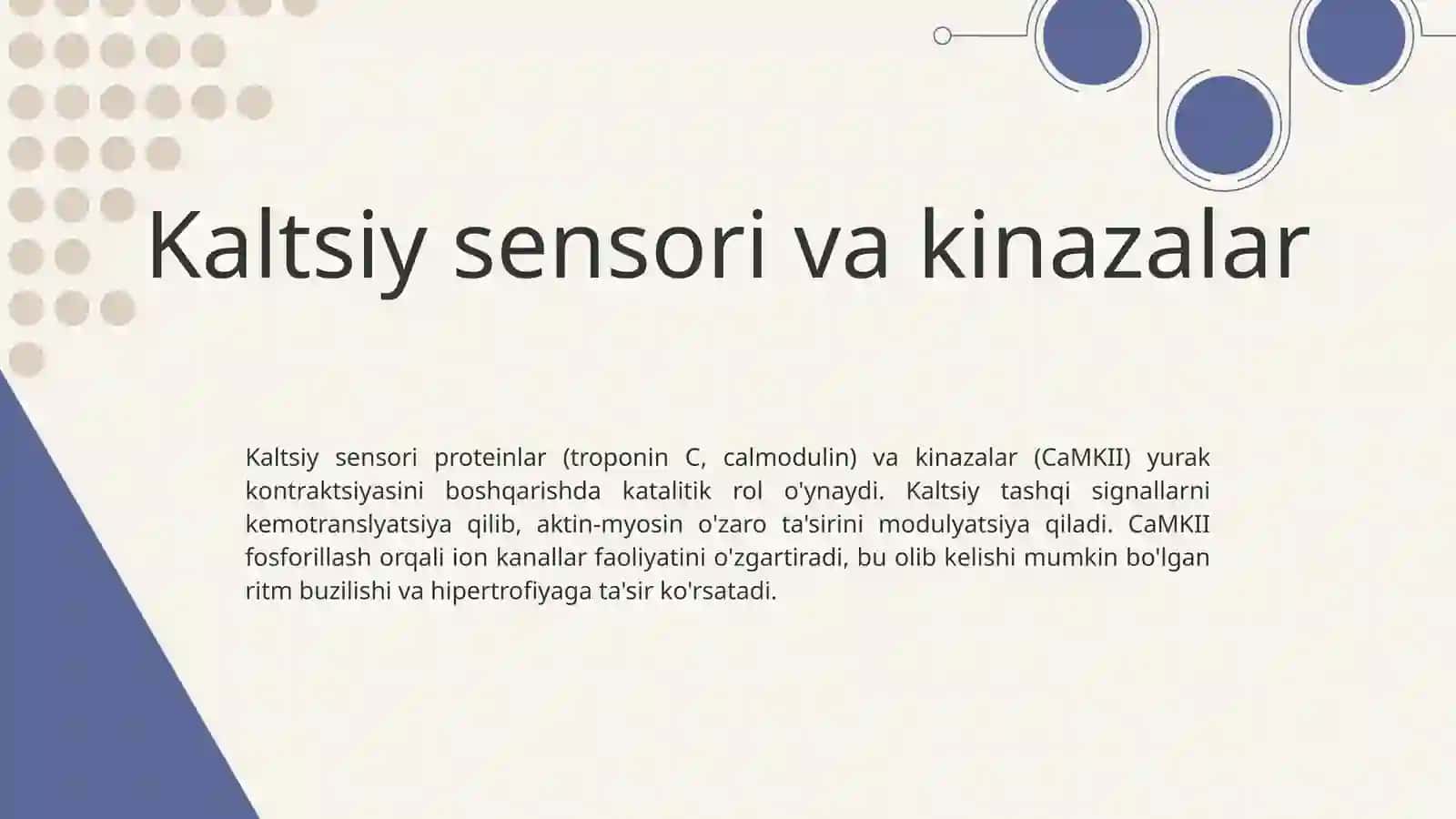 Yurak va mushak faoliyatida fermentlarning biokimyoviy ahamiyati 4