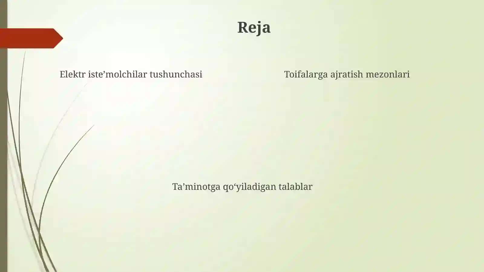 Elektr iste’molchilartoifalarivaularningelektrtaʼminotitalablari 4